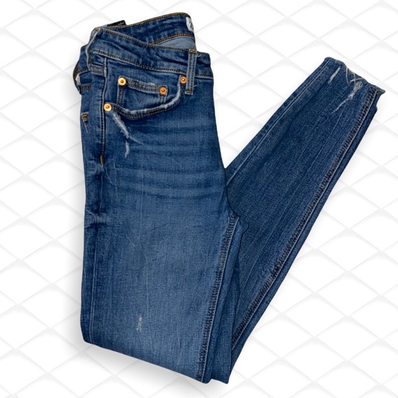 Zara Denim - Zara Skinny Jeans Size 4 Blue